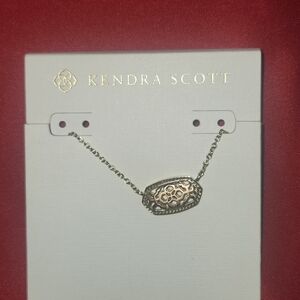 Kendra Scott Gold and Silver Pendant Necklace